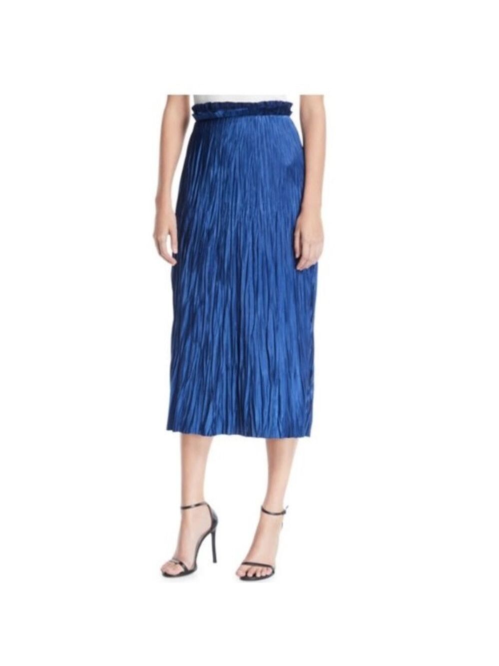 JASON WU Pleated Satin Skirt